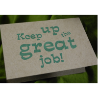 Keep Up the Great Job!